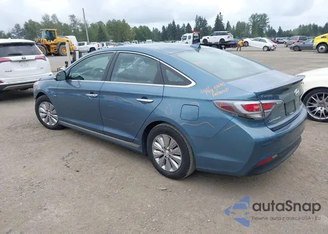 2016 Hyundai Sonata Hybrid Se из США, поврежденный, VIN KMHE24L17GA032505
